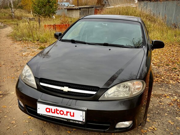 2008 Chevrolet Lacetti I, чёрный, 300000 рублей - вид 2