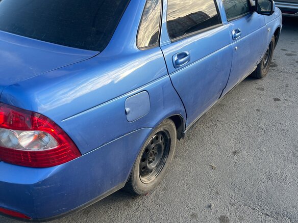 2008 Lada (ВАЗ) Priora I, голубой, 180000 рублей - вид 1