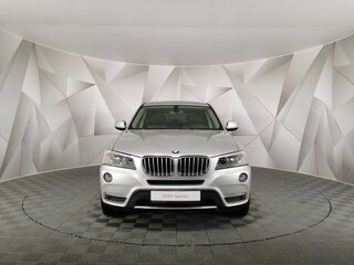 2011 BMW X3 28i xDrive II (F25), серебристый, 1695000 рублей, вид 3