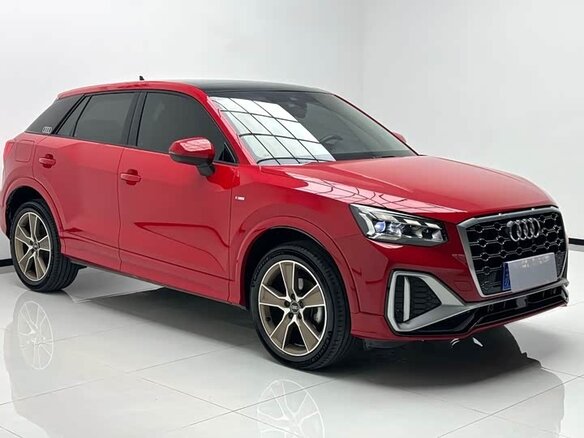 2022 Audi Q2 L 35 TFSI I Рестайлинг, красный, 1840000 рублей - вид 2