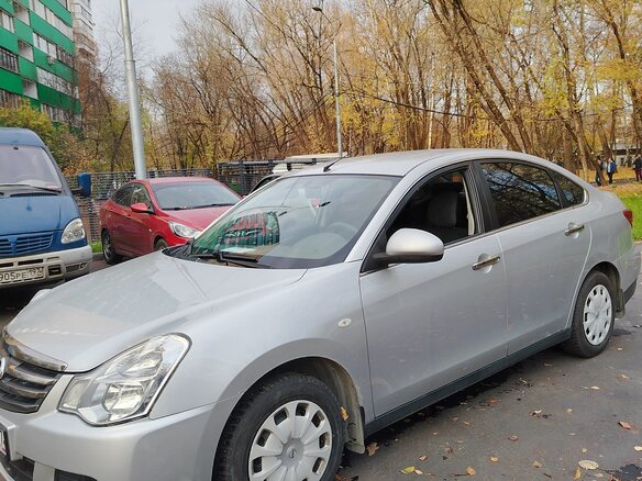 2018 Nissan Almera III (G15), серебристый, 750000 рублей