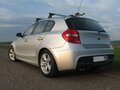2007 BMW 1 серии 118i I (E81/E82/E87/E88) Рестайлинг, серебристый