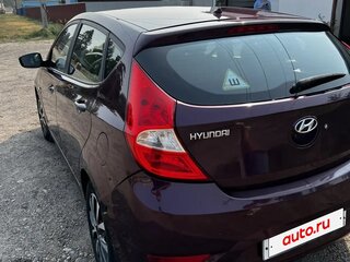 2012 Hyundai Solaris I, фиолетовый, 549000 рублей, вид 3