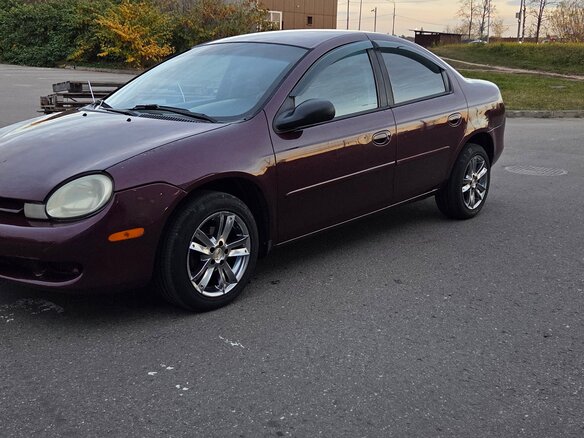 2002 Dodge Neon II, пурпурный, 190000 рублей - вид 11