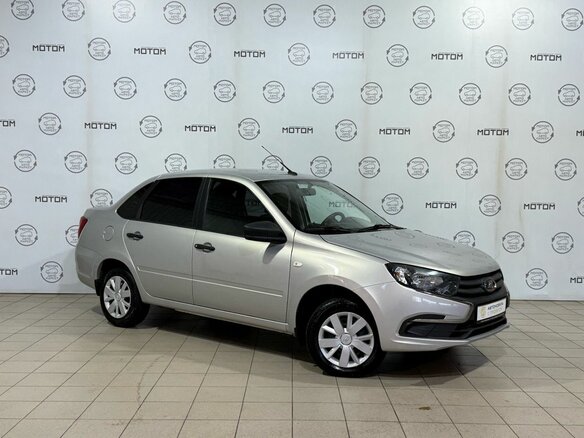 2019 Lada (ВАЗ) Granta I Рестайлинг, серебристый, 510000 рублей