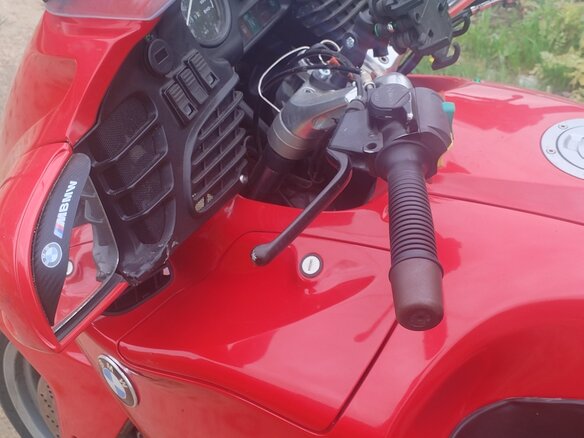 1997 BMW R 1100 RT, красный, 300000 рублей - вид 7