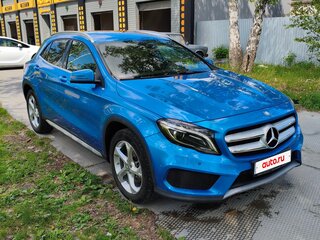 2015 Mercedes-Benz GLA 250 I (X156), голубой, 2100000 рублей, вид 1