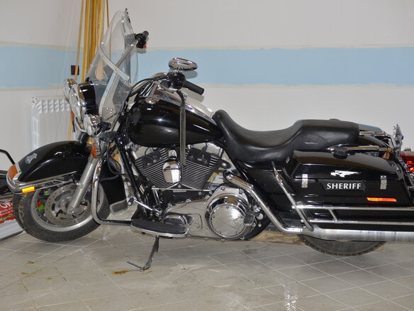 2008 Harley-Davidson Road King, чёрный - вид 7
