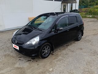 2007 Honda Jazz I Рестайлинг, чёрный, 380000 рублей, вид 1