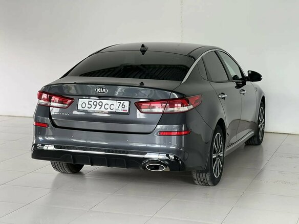 2019 Kia Optima IV Рестайлинг, серый - вид 4