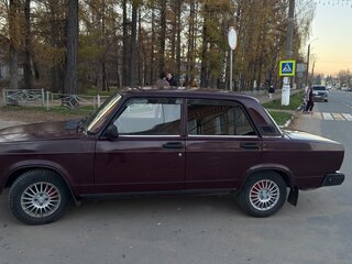 2008 Lada (ВАЗ) 2107, пурпурный, 210000 рублей, вид 1