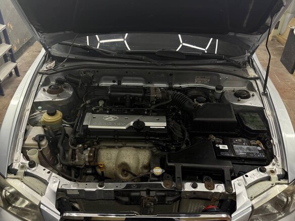 2008 Hyundai Accent ТагАЗ II, серебристый, 399000 рублей - вид 12