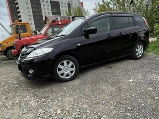 2010 Mazda Premacy II (CR) Рестайлинг, чёрный, 650000 рублей, вид 4