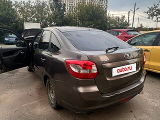 2017 Lada (ВАЗ) Granta I, коричневый, 370000 рублей, вид 5