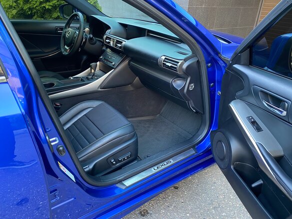 2014 Lexus IS 250 III, синий - вид 14