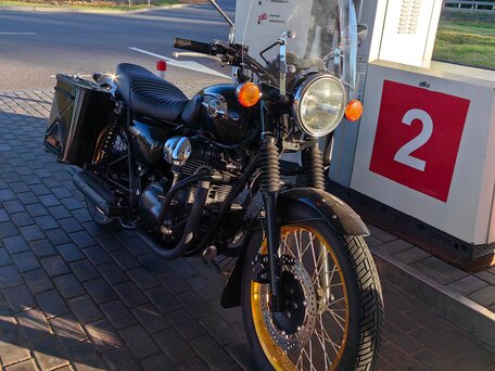 2011 Kawasaki W 800, чёрный, 700000 рублей, вид 5