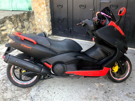 2007 Yamaha TMAX, чёрный, 415000 рублей, вид 1