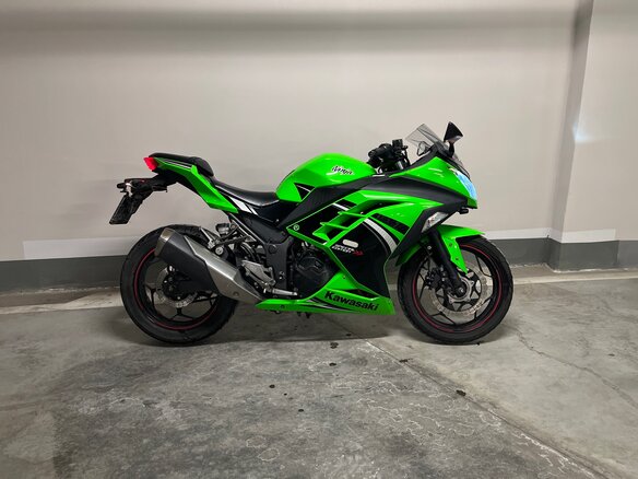 2014 Kawasaki Ninja 250R, зелёный, 395000 рублей - вид 5
