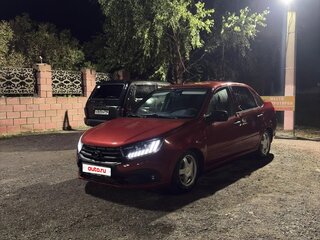 2012 Lada (ВАЗ) Granta I, серебристый, 270000 рублей, вид 1