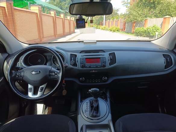 2014 Kia Sportage III Рестайлинг, серый, 1835000 рублей - вид 15