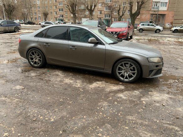 2008 Audi A4 IV (B8), серебристый, 1950000 рублей - вид 10