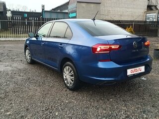 2020 Volkswagen Polo VI, синий, 1890000 рублей, вид 4
