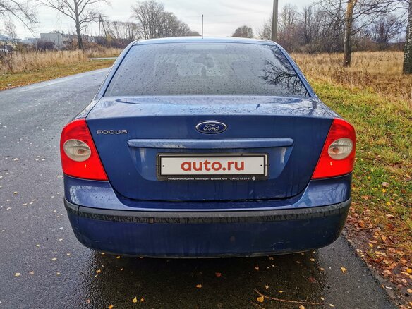 2008 Ford Focus II, синий - вид 3