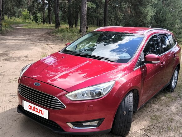 2018 Ford Focus III Рестайлинг, красный, 990000 рублей - вид 15