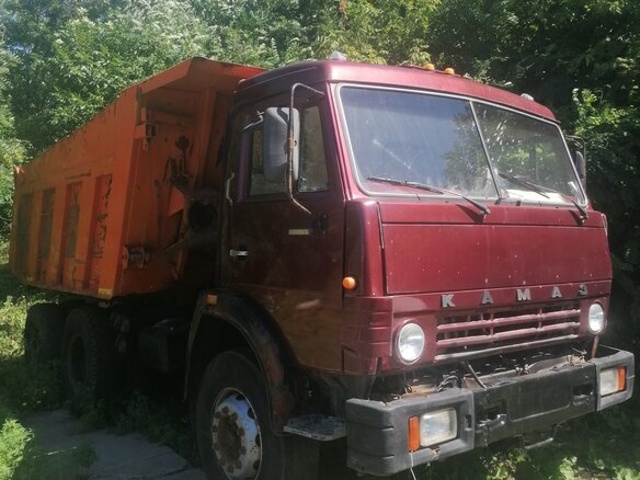 2002 КамАЗ 65115, красный, 1050000 рублей