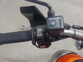 2010 Yamaha XG250 Tricker, оранжевый - вид 6