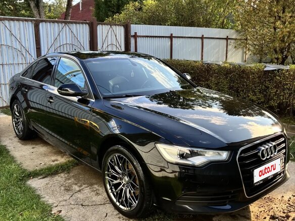 2014 Audi A6 IV (C7), чёрный, 1650000 рублей - вид 7