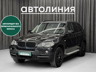 2008 BMW X5 3.0si II (E70), чёрный, 1449000 рублей, вид 1