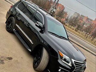 2015 Lexus LX 570 III Рестайлинг, чёрный, 6250000 рублей, вид 2