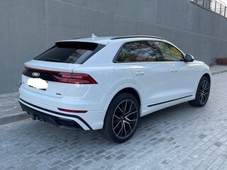 2018 Audi Q8 55 TFSI I (4M), белый, 3950000 рублей, вид 5