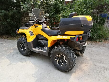 2015 BRP Can-Am Outlander 1000, жёлтый, 2500000 рублей, вид 3