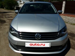 2018 Volkswagen Polo V Рестайлинг, серебристый, 1025000 рублей, вид 3