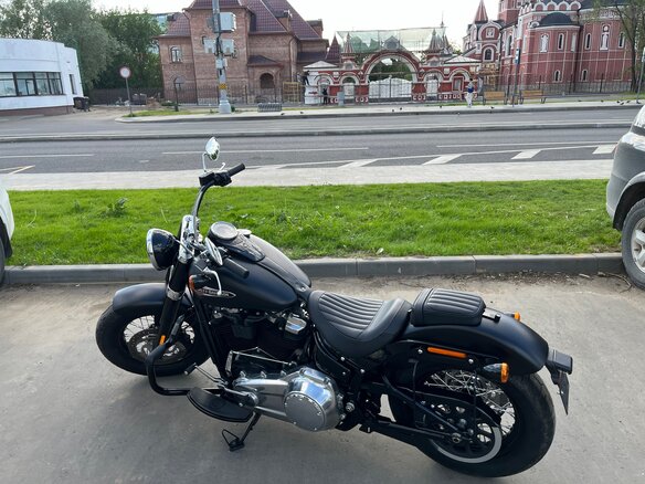 2018 Harley-Davidson Softail Slim, чёрный, 1940000 рублей - вид 14