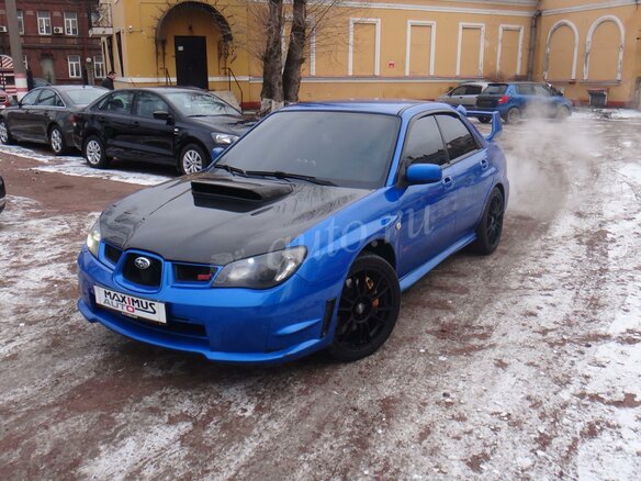 2006 Subaru Impreza WRX STi II Рестайлинг 2, синий