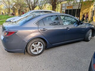 2008 Mazda 6 II (GH), серый, 650000 рублей, вид 3