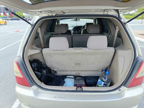 2002 Honda Odyssey II Рестайлинг, бежевый, 580000 рублей - вид 18