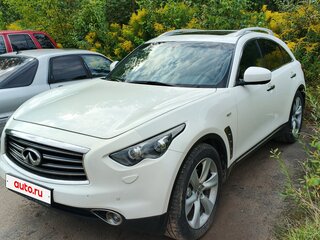 2012 Infiniti FX30d II (S51) Рестайлинг, белый, 1895000 рублей, вид 1