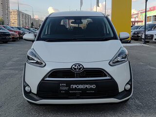 2018 Toyota Sienta II Рестайлинг, белый, 1084704 рублей, вид 2