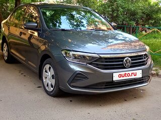 2021 Volkswagen Polo VI, серый, 1680000 рублей, вид 1