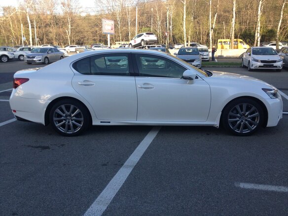2012 Lexus GS 450h IV, белый - вид 8