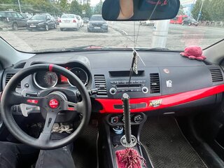 2007 Mitsubishi Lancer X, чёрный, 550000 рублей, вид 5