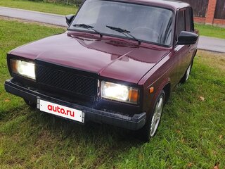 2012 Lada (ВАЗ) 2107, красный, 320000 рублей, вид 2