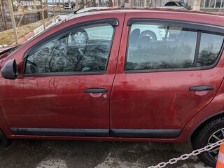 2012 Renault Sandero I, красный, 740000 рублей, вид 3