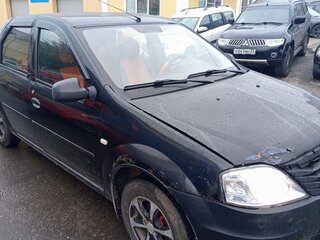 2011 Renault Logan I Рестайлинг, чёрный, 215000 рублей, вид 2