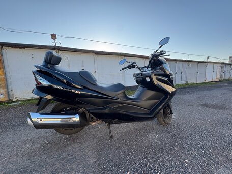 2012 Suzuki Burgman (SkyWave) 400, чёрный, 400000 рублей, вид 3