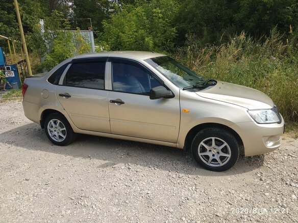 2013 Lada (ВАЗ) Granta I, золотистый - вид 6